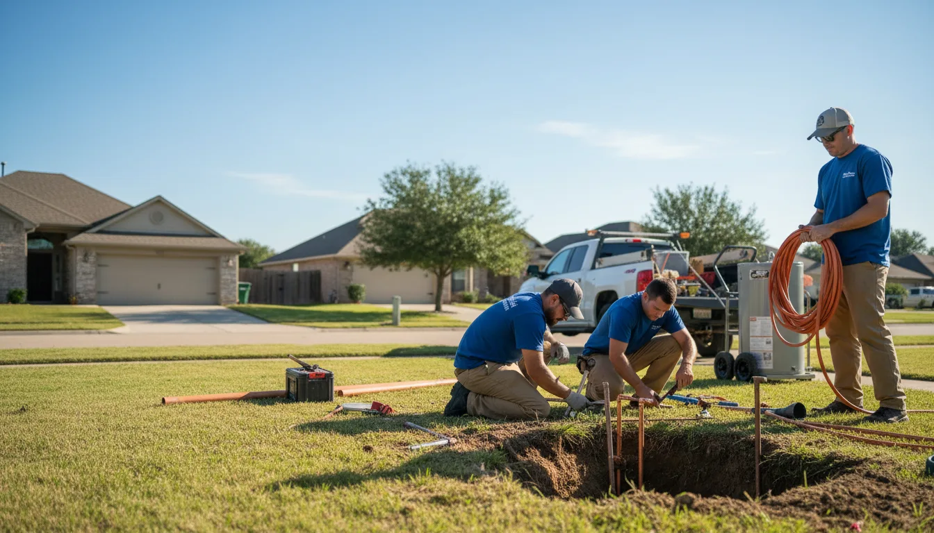 Plumber in Center Point, TX near me
